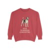 Fox Terrier (Smooth) Sweatshirt, Crimson, front view