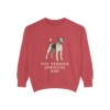 Fox Terrier (Smooth) Dad Sweatshirt, Crimson, front view