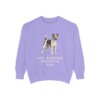 Fox Terrier (Smooth) Dad Sweatshirt, Violet, front view