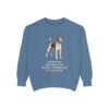 Fox Terrier (Smooth) Humor Sweatshirt, Blue Jean, front view