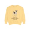 Fox Terrier (Smooth) Humor Sweatshirt, Butter, front view