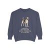 Fox Terrier (Smooth) Humor Sweatshirt, Denim, front view