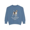 Fox Terrier (Smooth) Mom Sweatshirt, Blue Jean, front view