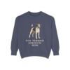 Fox Terrier (Smooth) Mom Sweatshirt, Denim, front view
