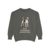 Fox Terrier (Smooth) Sweatshirt, Pepper, front view