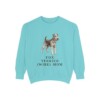 Fox Terrier (Wire) Mom Sweatshirt, Chalky Mint, front view