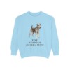 Fox Terrier (Wire) Mom Sweatshirt, Chambray, front view