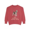 Fox Terrier (Wire) Mom Sweatshirt, Crimson, front view
