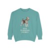 Fox Terrier (Wire) Sweatshirt, Seafoam, front view