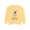 french-bulldog-sweatshirt-butter French Bulldog Sweatshirt, Butter, front view