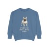 French Bulldog Dad Sweatshirt, Blue Jean, front view