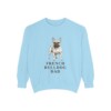 French Bulldog Dad Sweatshirt, Chambray, front view