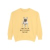 French Bulldog Mom Sweatshirt, Butter, front view