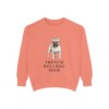 French Bulldog Mom Sweatshirt, Terracotta, front view