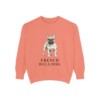 french-bulldog-sweatshirt-terracotta French Bulldog Sweatshirt, Terracotta, front view