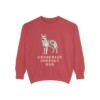 Gerberian Shepsky Dad Sweatshirt, Crimson, front view