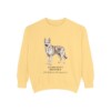 Gerberian Shepsky Latin Sweatshirt, Butter, front view