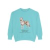 Gerberian Shepsky Latin Sweatshirt, Chalky Mint, front view