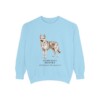 Gerberian Shepsky Latin Sweatshirt, Chambray, front view