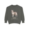 Gerberian Shepsky Latin Sweatshirt, Pepper, front view