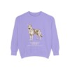Gerberian Shepsky Latin Sweatshirt, Violet, front view