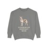 Gerberian Shepsky Mom Sweatshirt, Grey, front view