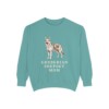 Gerberian Shepsky Mom Sweatshirt, Seafoam, front view
