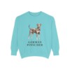 German Pinscher Sweatshirt, Chalky Mint, front view