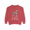 German Pinscher Sweatshirt, Crimson, front view