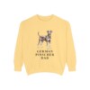 German Pinscher Dad Sweatshirt, Butter, front view
