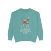 German Pinscher Dad Sweatshirt, Seafoam, front view