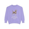 German Pinscher Dad Sweatshirt, Violet, front view