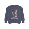 German Pinscher Sweatshirt, Denim, front view