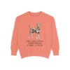 German Pinscher Humor Sweatshirt, Terracotta, front view