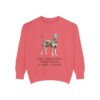 German Pinscher Humor Sweatshirt, Watermelon, front view