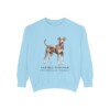 German Pinscher Latin Sweatshirt, Chambray, front view