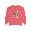 German Pinscher Latin Sweatshirt, Watermelon, front view