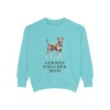 German Pinscher Mom Sweatshirt, Chalky Mint, front view