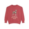 German Pinscher Mom Sweatshirt, Crimson, front view