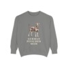 German Pinscher Mom Sweatshirt, Grey, front view