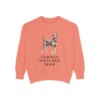 German Pinscher Mom Sweatshirt, Terracotta, front view
