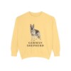 German Shepherd Sweatshirt, Butter, front view