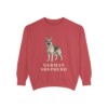 German Shepherd Sweatshirt, Crimson, front view