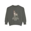 German Shepherd Dad Sweatshirt, Pepper, front view