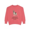 German Shepherd Dad Sweatshirt, Watermelon, front view