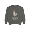 German Shepherd Mom Sweatshirt, Pepper, front view