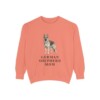 German Shepherd Mom Sweatshirt, Terracotta, front view