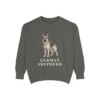 German Shepherd Sweatshirt, Pepper, front view