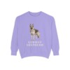 German Shepherd Sweatshirt, Violet, front view