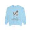 german-shorthaired-pointer-sweatshirt-chambray German Shorthaired Pointer Sweatshirt, Chambray, front view